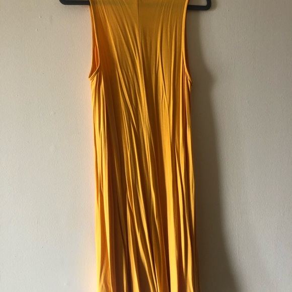 NWT Yellow Flow Dress - Picture 2 of 3